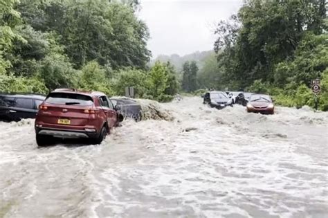 Rare flash flood warning issued for New York as a woman dies trying to evacuate