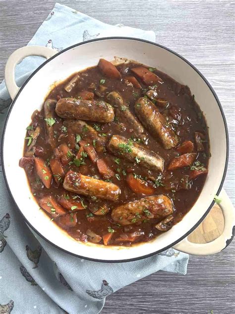 Slow Cooker Sausage Casserole - Great British Recipes
