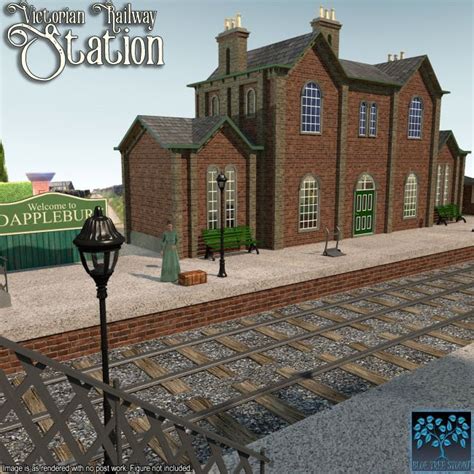 Victorian Railway Station | Architecture for Poser and Daz Studio