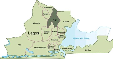 Ikeja Map • Mapsof.net