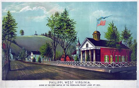 The Civil War. Philippi, West Virginia Photograph by Everett - Pixels