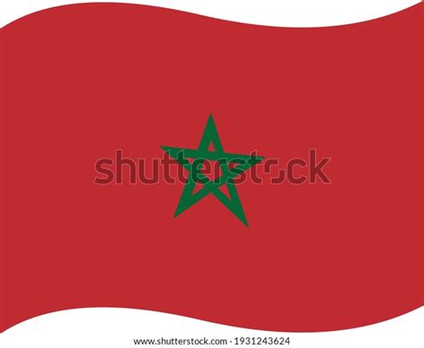 Vector Emoticon Illustration Moroccan Flag Stock Vector (Royalty Free ...