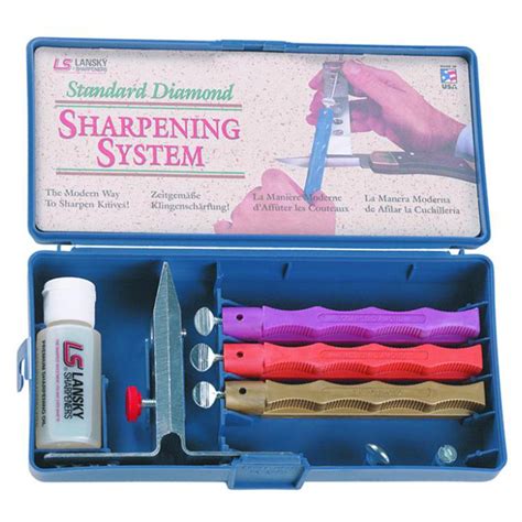 Lansky® Medium and Fine Diamond Stone Knife Sharpening Kit - 135498 ...