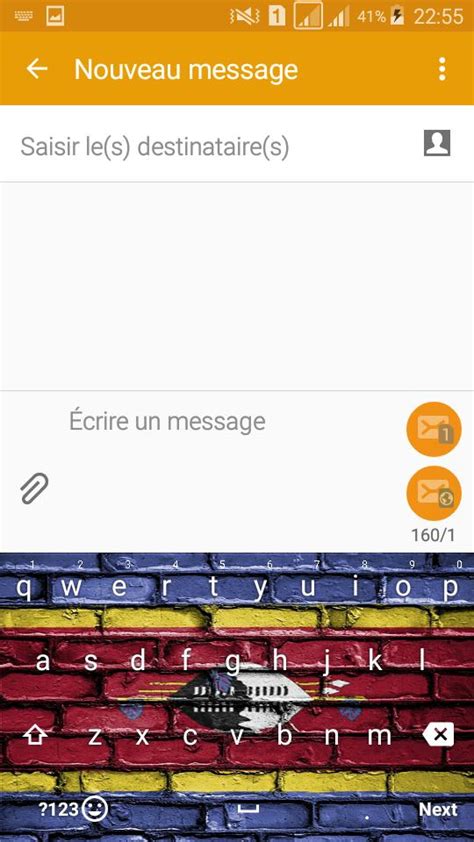 Keyboard Swaziland flag Theme & Emoji APK for Android Download