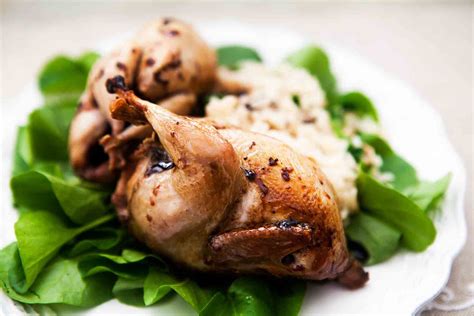 Roast Quail with Balsamic Reduction Recipe