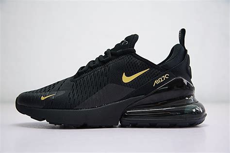 Nike Air Max 270 Mens Shoes AH8050-007 Black Gold on www.max270us.com ...