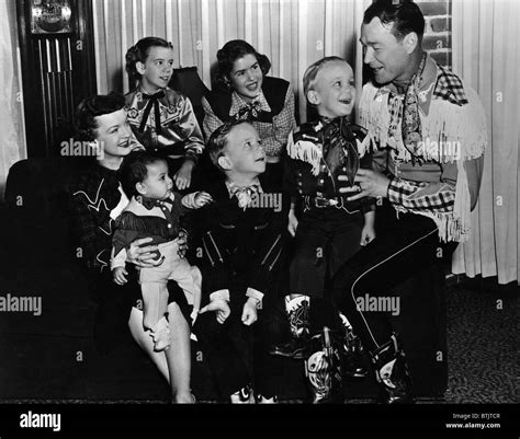 Roy Rogers (right), and his wife Dale Evans (left), with their Stock ...