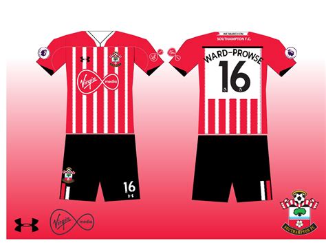 Southampton FC 2018-19 Home kit