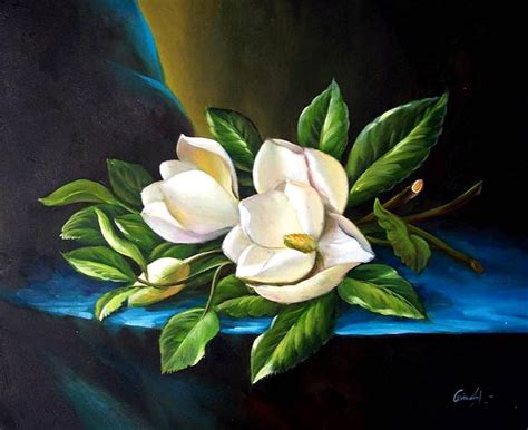 Modern Flowers (after Heade?) - Georgia O'Keeffe - WikiArt.org