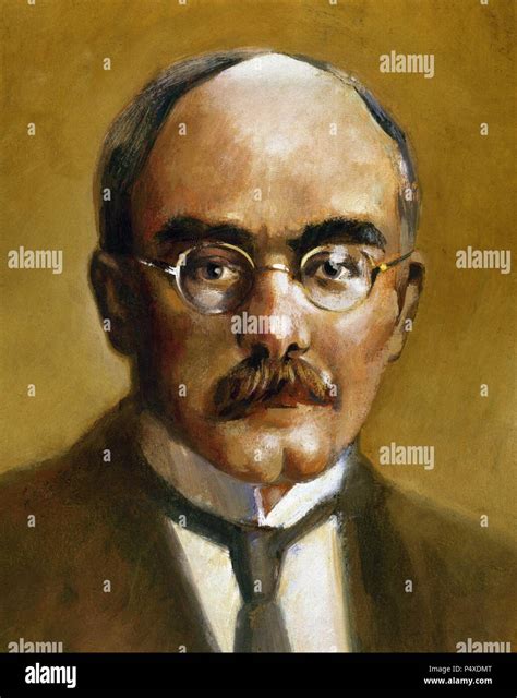 Kipling, Rudyard (1865-1936). English short-story writer, poet, and novelist. Nobel Prize for ...