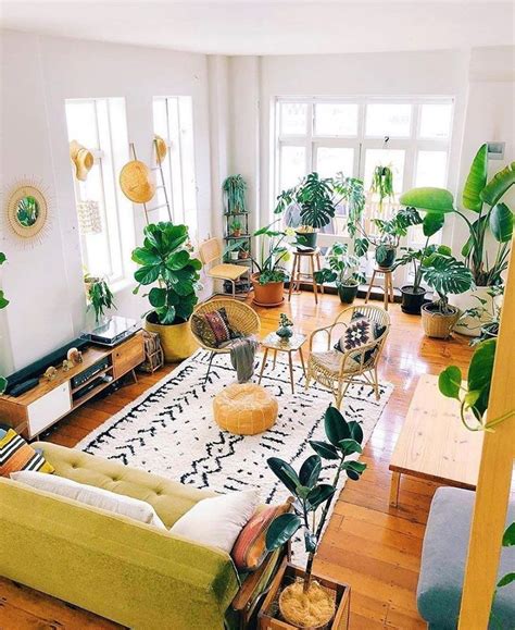 30+ Living Room Plant Decor Ideas – DECOOMO