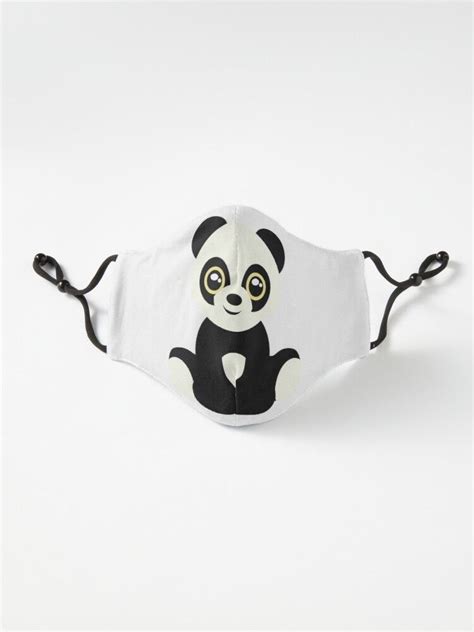 panda Mask by T-divine in 2021 | Mask, Face mask, Panda mask