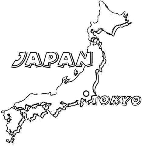 Japan Flag Coloring Page - Free Printable Coloring Pages for Kids