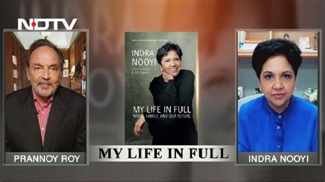 Prannoy Roy Interviews Indra Nooyi, Former PepsiCo Chief, On Her New Book - YouTube