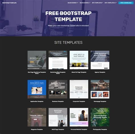 25 Best Free Bootstrap Landing Page Templates With Mo - vrogue.co