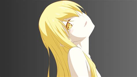 anime, Anime Girls, Oshino Shinobu, Long Hair, Blonde, Vector Art ...