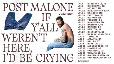 Post Malone Returns To America For ‘If Y’all Weren’t Here, I’d Be ...