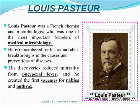 Louis Pasteur