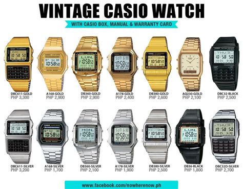 Vintage Casio Watches is in again :) Casio Vintage Watch, Wristwatch ...