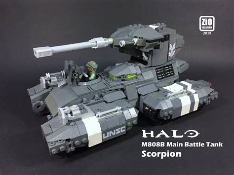 Scorpion Main Battle Tank v.2 from HALO series | Battle tank, Halo series, Battle