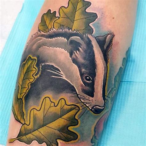 30 Honey Badger Tattoo Designs For Men - Fierce Ink Ideas