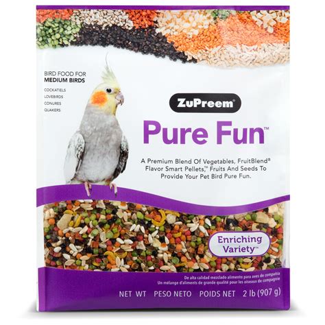 ZuPreem Pure Fun Bird Food for Medium Birds, 2 lbs. | Petco