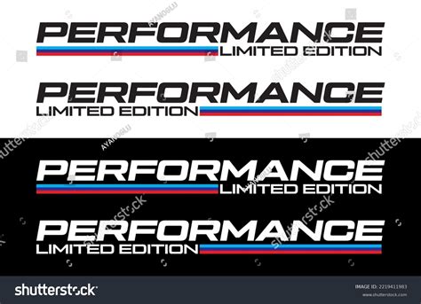 Performance Limited Edition Logo Vector Car Stock Vector (Royalty Free) 2219411983 | Shutterstock