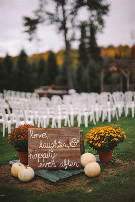 Outdoor Fall Rustic Wedding - Rustic Wedding Chic | Fall wedding ...