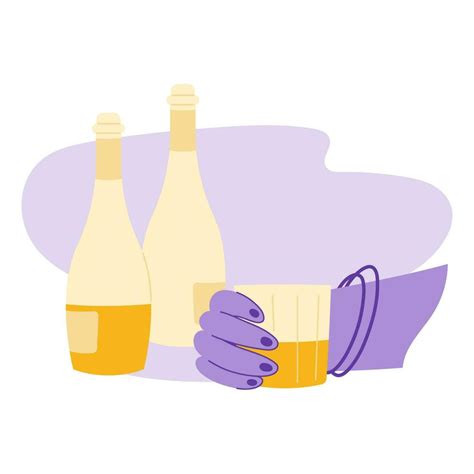 Alcohol addiction concept. Cartoon flat vector illustration 36375417 Vector Art at Vecteezy