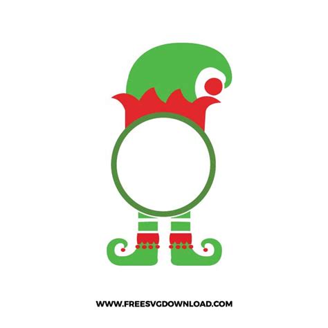 Elf Monogram SVG & PNG free cut files | Free SVG Download