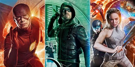 Arrow, Flash, & Legends of Tomorrow Crossover Posters Tease Epic Team-up