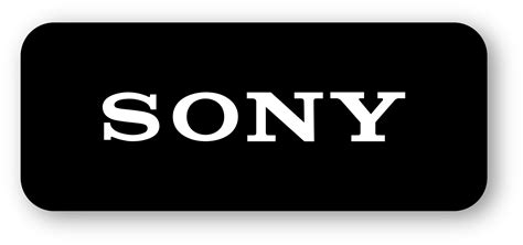 Sony company logo with realistic shadow. Popular computer and laptop ...