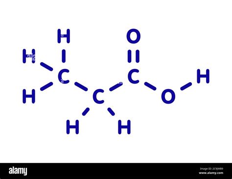 Propanoic Acid Structure