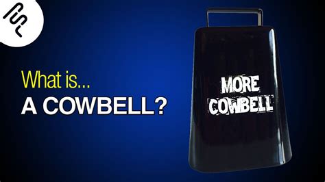 What is a Cowbell (instrument)? How does it sound? - YouTube