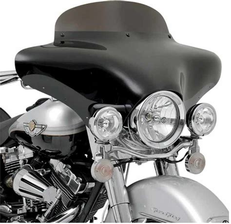 Batwing Fairing For Harley Davidson Road King Softail Fat Boy Craftride Black ...