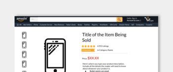 Amazon Product Page Template - Ditch That Textbook