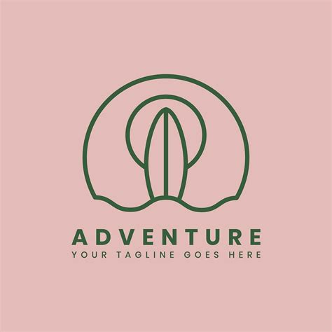 Outdoor adventure logo badge template | Free Vector - rawpixel