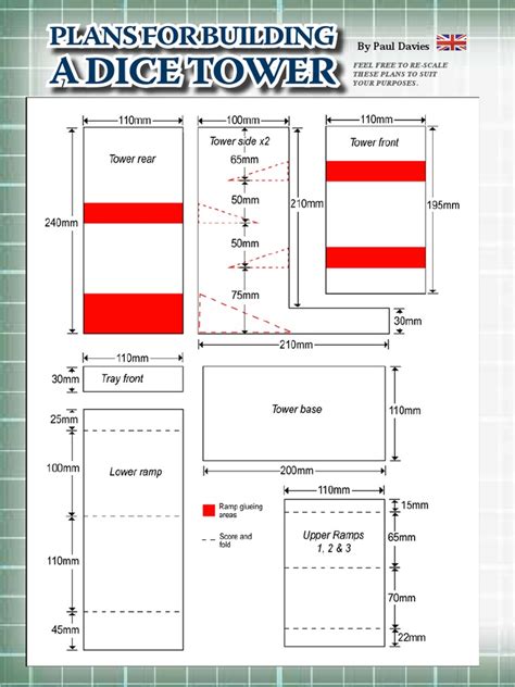 Dice Tower Plans