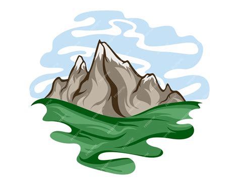 Premium Vector | Mountain vector art