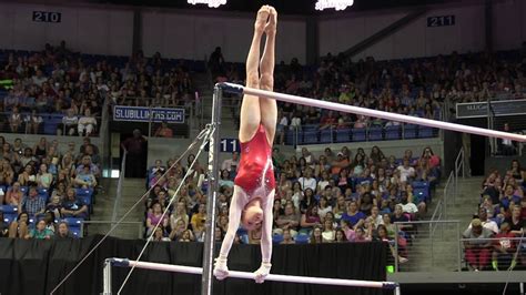 Madison Kocian - Uneven Bars - 2016 P&G Gymnastics Championships – Sr. Women Day 1 - YouTube