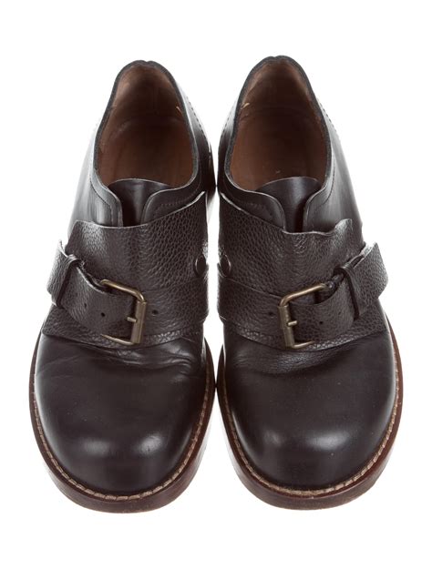 Marni Leather Monk Strap Shoes - Shoes - MAN58768 | The RealReal