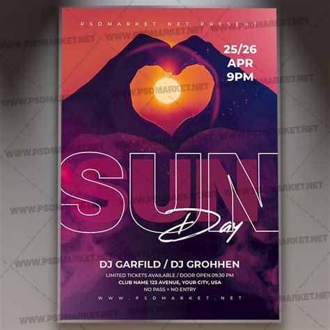 Download Sun Day Template - Flyer PSD | PSDmarket