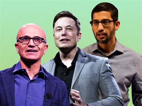 From Elon Musk to Satya Nadella: Here are the 29 top tech CEOs of 2018, according to employees ...