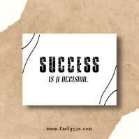 Success quotes Template | PosterMyWall