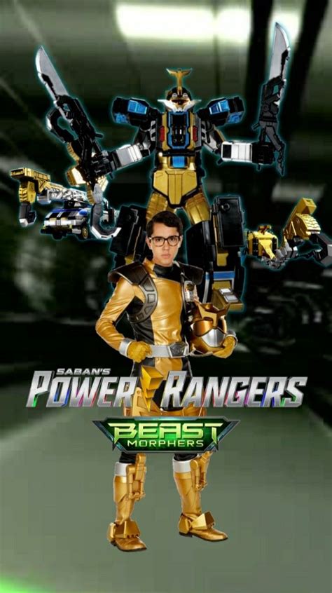 Abraham Rodriguez as Nate Silva the Gold Beast Morphers Ranger Power ...