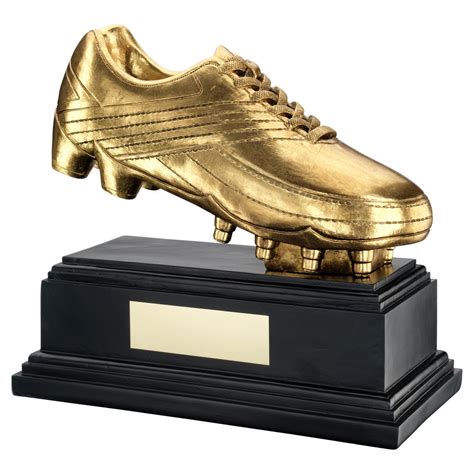 Resin Golden Boot Award from - Robert Chapman Presentations