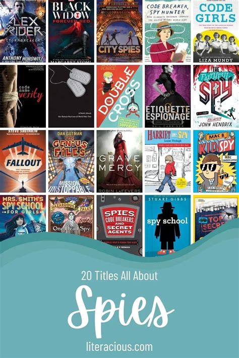 20 books all about spies – Artofit