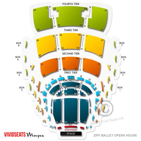 Ziff Ballet Opera House Seating Chart | Portal.posgradount.edu.pe