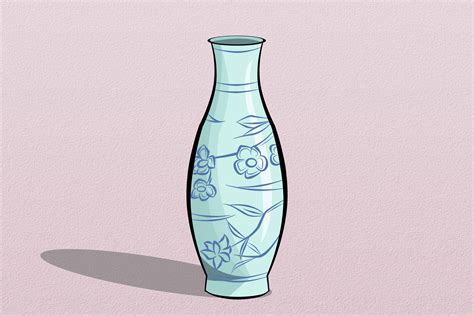 How To Draw A Easy Flower Vase Step By | Best Flower Site