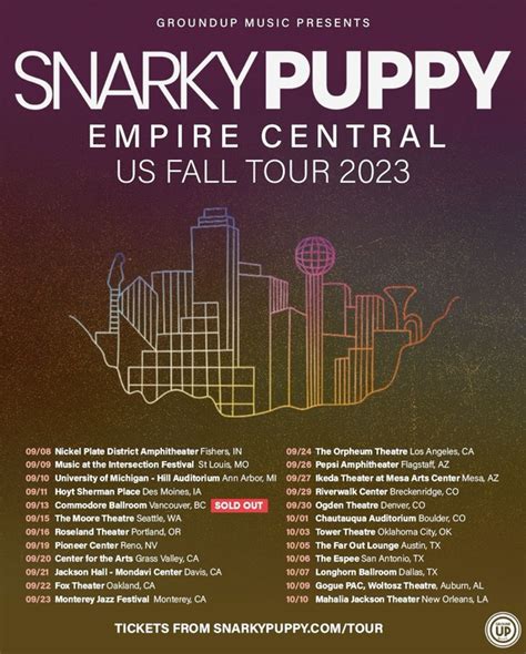 Snarky Puppy Tour 2025 - Doria Louella